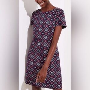 Loft Outlet Quilted Shift Dress size Small